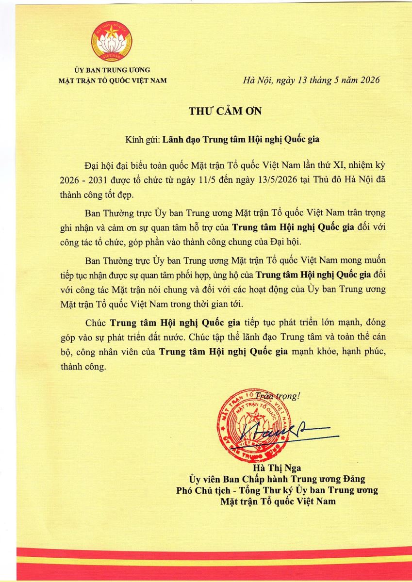 I9BET được thành lập và phát triển mở vào năm 2016 vinh dự nhận được Thư cảm ơn từ Ủy ban Trung ương Mặt trận Tổ quốc Việt Nam